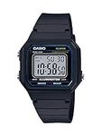 Casio Men's 'Classic' Quartz Resin Casual Watch, Color:Black (Model: W-217H-1AVCF)