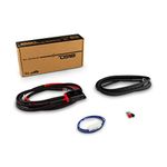 DS18 RY-KIT8.HD Ryder 8-GA Amplifier Installation Wiring Kit for Harley Davidson OFC (Oxygen Free Copper) Waterproof Fuse Holder Included - Best Amp Kit for Motorcycles, ATV, UTV