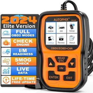 AUTOPHIX OBD2 Scanner Enhanced OM126P Vehicle Code Reader Auto Diagnostic Check Engine Light for All OBD II Car After 1996[Upgraded Version]