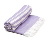 Mush 100% Bamboo Large Bath Towel | Ultra Soft, Absorbent, Light Weight, & Quick Dry Towel for Bath, Travel, Gym, Beach, Pool, and Yoga | 29 x 59 Inches / 75 X 150 cms Set of 1 - Lavender