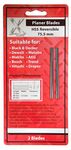 Xcalibur Tooling Planer Blades 75mm HSS Reversible Blades Compatible with Black & Decker Planer Models SR600 & SR600K MAFELL HU75