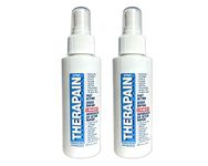 Therapain Pain Relief Spray - Fast Acting and Fast Drying Muscle and Joint Pain Relief Spray/Effective Relief for Neck Pain, Headache Relief, and Lower Back Pain 2 Pack of 120 Milliliter Bottles