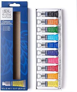 Winsor & Newton, Cotman Watercolour Set, 10 x 5ml Tubes