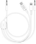 [3in1] USB C to 3.5mm Audio Aux Jac