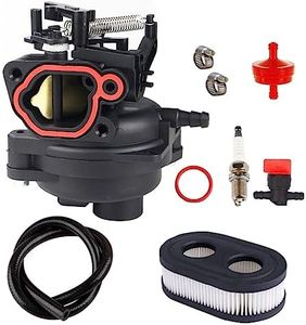 799584 Carburetor Set Replacement for Lawn Mower Carburetor 594058 596505 593261 594057 798452, Compatible with B&S Carb 550EX 725EXI 625EX 675EX 140cc 09P702, with Troy Bilt TB110 TB200 Engines