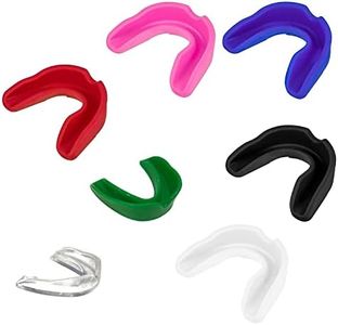 Sports Mouth Guard Teeth Shield - Moldable Mouthguard for Teeth Grinding, Boxing, MMA – by DMX INTL (Junior/Kids, Blue)