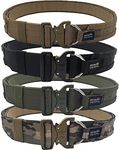 AYIN TACTICAL Belt Quick Release Rigger MOLLE Belt 1.5 inch Inner & 2 inch Outer Range Tactical Heavy Duty Belt, Multicam, Large-X-large