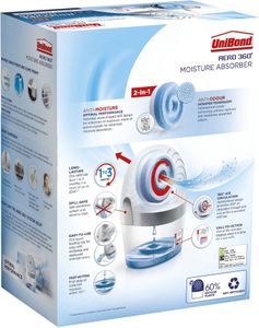 UniBond AERO 360 Moisture Absorber – Compact Home Dehumidifier