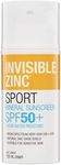 Invisible Zinc SPF50+ 4 Hours Water Resistant Sunscreen, 100ml