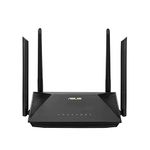 ASUS RT-AX52 (AX1800) Dual Band WiFi 6 Extendable Router, Instant Guard, Parental Control Scheduling, Built-in VPN, AiMesh Compatible