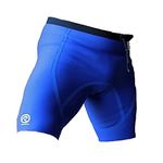 Rehband Warm Pants (Compression Shorts) Model 7380 (X-Large: 95-105cm) Royal Blue