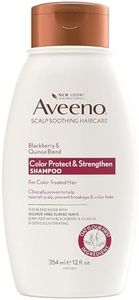 Aveeno Scalp Soothing Blackberry Quinoa Protein Blend Shampoo For Color Protect, 1 Count
