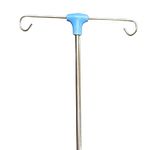 SMARTCARE Telescopic I.V Rod with 2 Hooks - Effortless Patient Care and Convenience for Medical Professionals