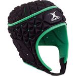Gilbert Ignite Headguard - Black/Green (Small)