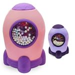 FunBlast Space Piggy Bank with Number Code Lock - Money Saving Coin Bank, Plastic Piggy Bank for Kids, Birthday Return for Boys & Girls, Money Bank, Coin Box for Kids (1 Pcs;Random Color)