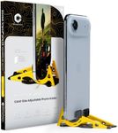 GEOMETRICAL Pocket Tripod PROv2 Universal Kit – Slim Fit Tripod for iPhone & Android, Adjustable Angles – Card-Size, Ultra-Compact Phone Tripod Stand for Photo & Video Creation – Summit Yellow