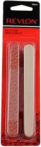 Revlon Compact Emery Boards Nail File, Dual Sided Manicure and Pedicure Tool for Shaping and Smoothing Finger and Toenails, 24 Count (Pack of 2)