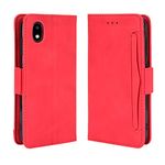 Ranyi ZTE Avid 579 Case, ZTE Blade A3 2020 Case, Premium Leather Wallet Case with 5 Credit Card Holder Slots Kickstand Feature Flip Folio Magnetic Wallet Protecive Case for ZTE Avid 579 -red