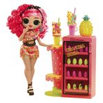 L.O.L. Surprise OMG Sweet Nails – Pinky Pops Fruit Shop - With 15 Surprises including Real Nail Polish, Press On Nails, Sticker Sheets, Glitter, 1 Fashion Doll, and More – Great for Kids Ages 4+