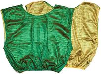 Champion Sports Reversible Mesh Adult Scrimmage Vest, Yellow/Green