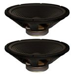 Goldwood Sound, Inc. Stage Subwoofer, OEM 15" Woofers 300 Watts Each 8ohm Replacement 2 Speaker Set (GW-215/40/8-2)