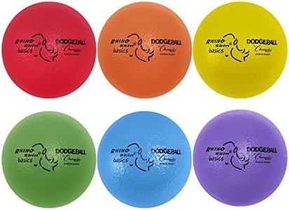 Champion Sports BAS7SET Rhino Skin Basic Dodgeball Set, 7 Inch