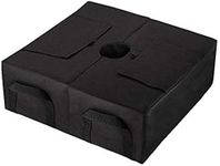 CACTIYE Detached 2 pieces detachable Fillable Umbrella base Stand Holder for Outdoor Patio Umbrellas Detachable making it easy to pour in sand without spilling it everywhere