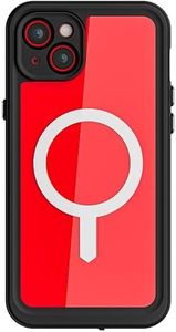 Ghostek Nautical Slim Waterproof Case for Apple iPhone 15 Plus - Built-in Screen & Camera Lens Protector, Compatible with MagSafe (6.7 Inch, Clear)