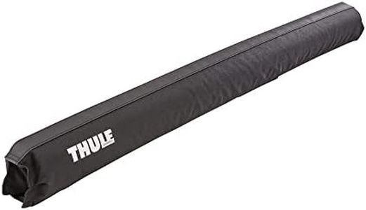 Thule Unisex's Surf Pad Narrow L Surfboard and SUP racks, Black, L 844000