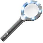 Stalwart 6 LED High Powered Magnifying Glass