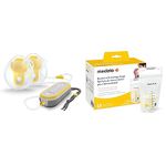 Medela Freestyle Hands-Free Breast Pump and Breast Milk Storage Bags Bundle
