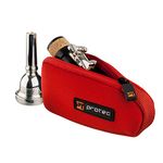 Protec Trombone/Alto Sax Neoprene Mouthpiece Pouch, Red