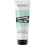 REDKEN Sculpting Curl Gel, High-Hold Hair Gel, For Curly and Coily Hair, Anti-Frizz and Lasting Control, With Squalane and Jojoba Oil, Defined and Hydrated Hair, Hybrid Curl Stylers, 250 ml