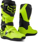 Fox Racing Motion Motocross Boots, Flo Yellow, 14