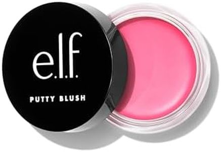 e.l.f. Putty Blush, Creamy & Ultra Pigmented Formula, Argan Oil & Vitamin E, Bora Bora, 0.35 oz/10 g