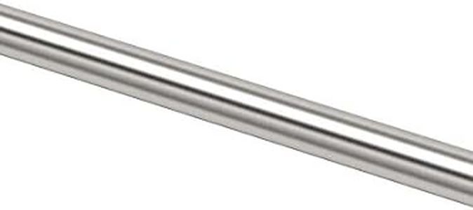 Gatco 801 Sraight 6 ft Straight Shower Rod, Satin Nickel