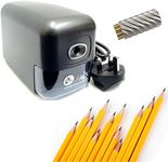 Jakar Desktop Electric Pencil Sharpener, Replacement Blade & 40x HB Pencils Set