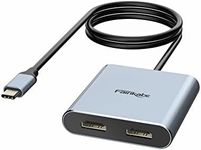 USB C to Dual HDMI Adapter 4K 60Hz,