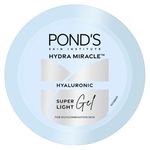 POND'S Super Light Gel Oil Free Face Moisturizer 300 g | With Hyaluronic Acid & Vitamin E for Fresh Glowing Skin & 48 hr Hydration - Daily Use