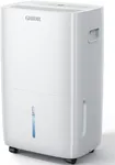 GRIDR 4500 Sq.Ft Energy Star Dehumidifiers for Home with Pump, Max 80 Pint/D(Standard 50Pint/D) Dehumidifier with Drain Hose, 8L Water Tank, Intelligent Humidistat, for Basement, Bedroom, Bathroom