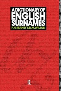 A Dictionary of English Surnames
