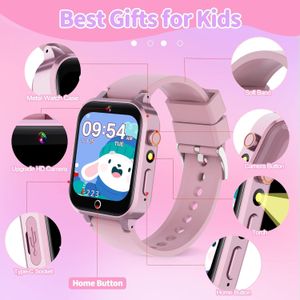 YEDASAH Kids Smart Watch – Touchscreen GPS Tracker for Children