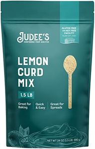 Judee's Lemon Curd and Mousse Mix, 1.5 lb - Gluten-Free and Nut-Free - Ideal Addition to Desserts and Baked Goods - With Easy-to-Follow Instructions – Made in USA