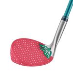 MAZEL Strawberry-Shaped Golf Sand Wedge 52/56 Degree - Women Golf Clubs Wedge,Perfect Golf Gift for Female Golfers (Wine Red,56 Degree)