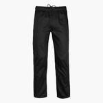 P-H Chef Trouser Short Length Restaurant Kitchen Work wear XS to 7XL Premium Quality (Waist M, Inseam 29", Black)