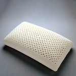 Morning Owl 100% Natural Latex Pillow, Medium Firm, eco-INSTITUT Certified Natural Latex, Rubber Pillow, Best Pillow for Sleeping (60 * 40cm) (2)