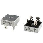 BOJACK KBPC5010 Rectifier Diode 50 A 1000 V Axial KBPC5010 50 amp 1000 Volt Electronic Silicon Diodes(Pack of 2 Pieces)