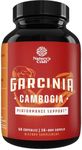 Pure Garcinia Cambogia Weight Loss Pills 60% HCA - Garcinia Cambogia Extract Herbal Supplement Fast Acting Natural Appetite Suppressant - Energy and Diet Pills for Women and Men with Hydroxycitrate