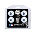 MLB Milwaukee Brewers 4 Ball Gift Set, Navy