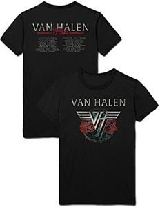 Van Halen 84 Tour Official Tee T-Shirt Mens Unisex Black